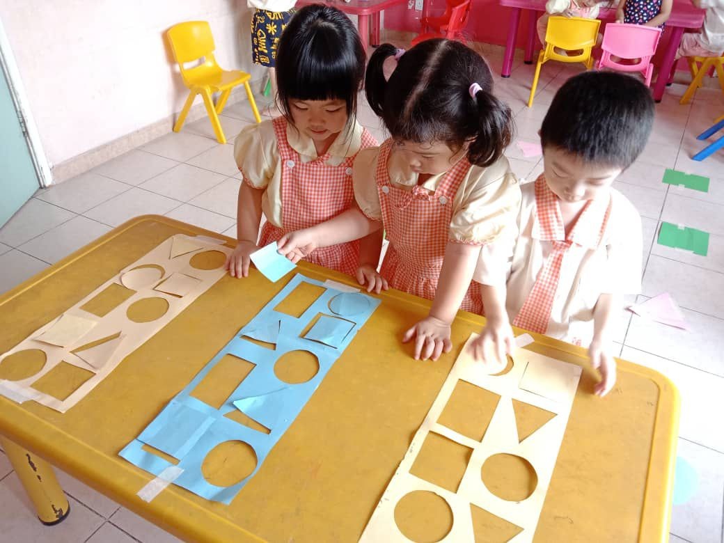 Children learning together at Tadika Didik Jaya